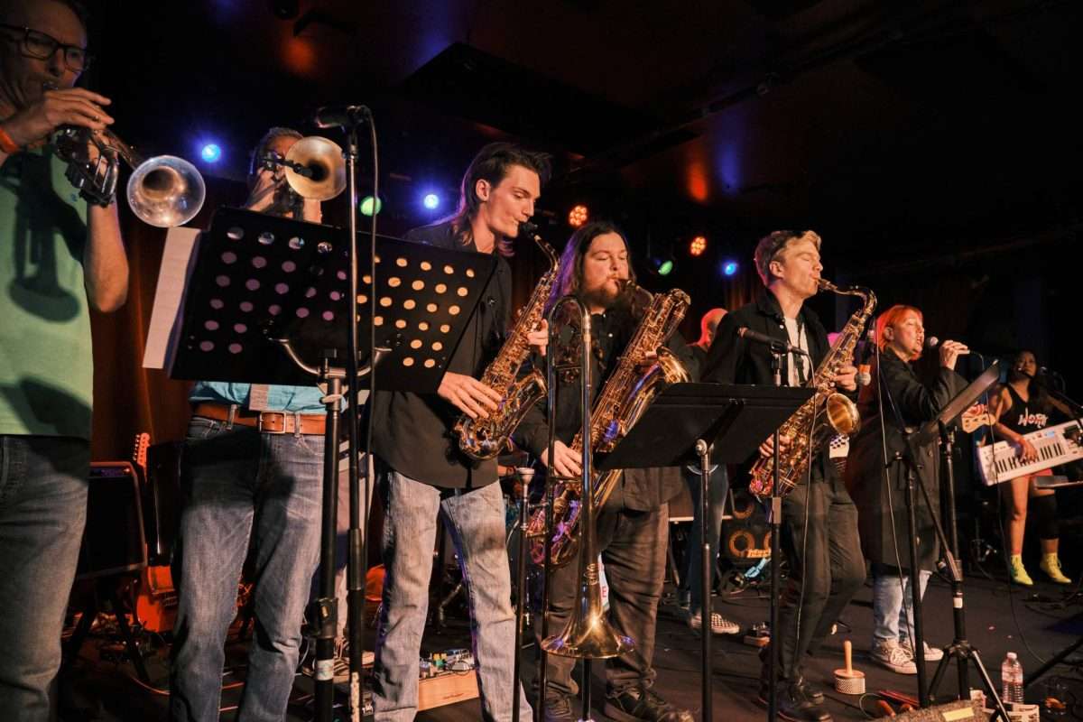 Natalie Cortez Band on stage