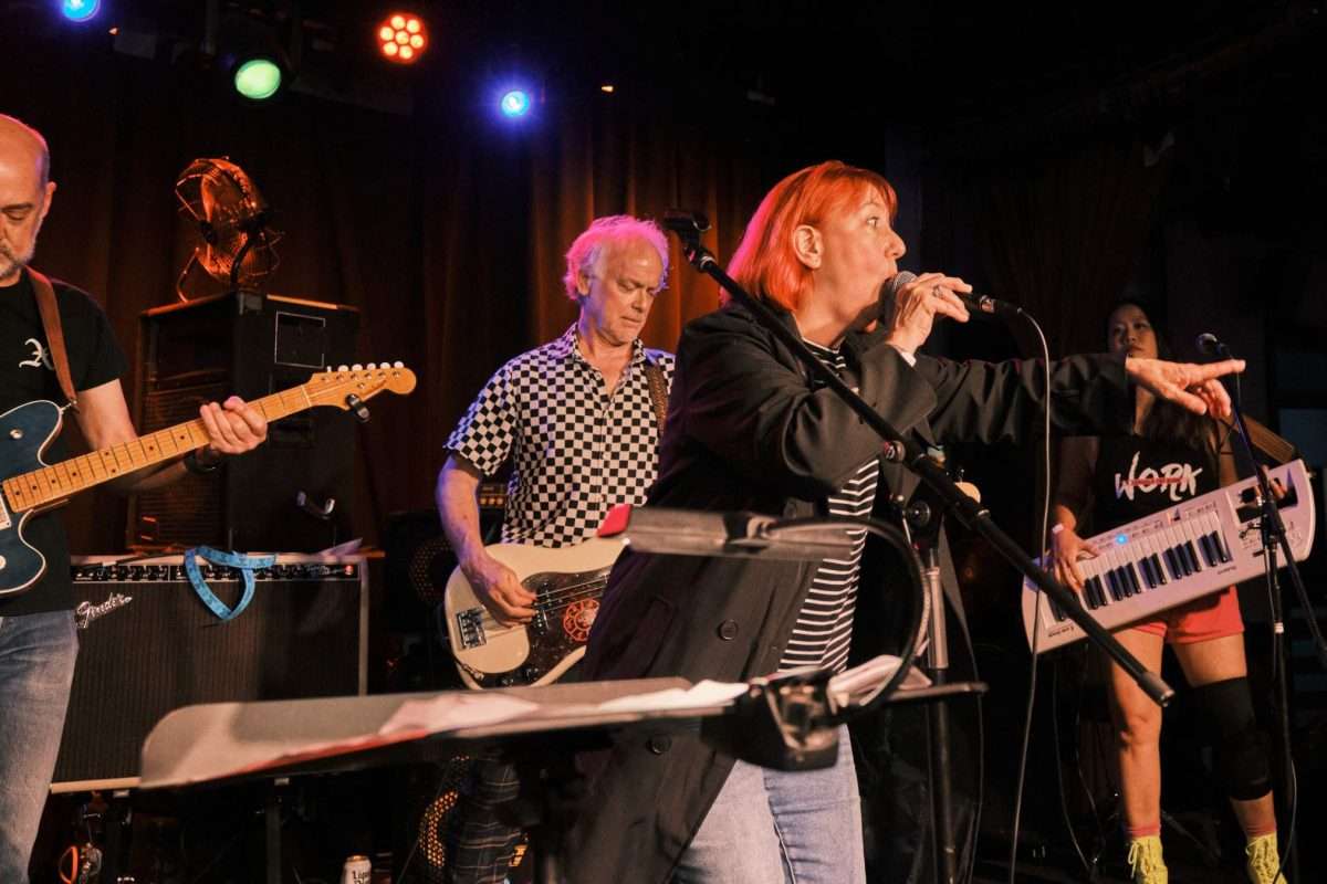 Natalie Cortez Band on stage